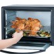 ELECTRIC MICRO OVEN WITH 0 HOB  FA-5046-1 (45LT / BLACK / ΑΕΡΑ / ΧΡΟΝΟΔΙΑΚΟΠΤΗΣ / ΦΩΣ)